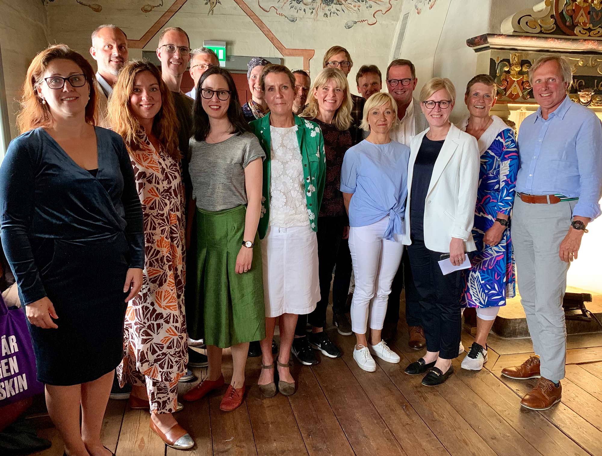 Deltagare vid IVO:s rundabordssamtal i Almedalen 2019.