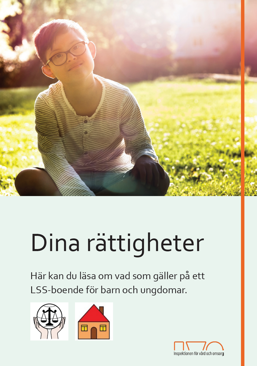 Framsida LSS broschyr med bildstöd